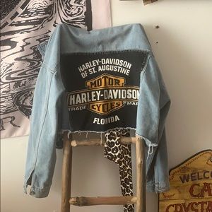 Custom made “Harley Davidson” jacket